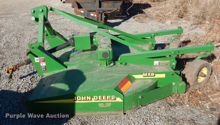 image for item DH8897 John Deere MX8  rotary mower
