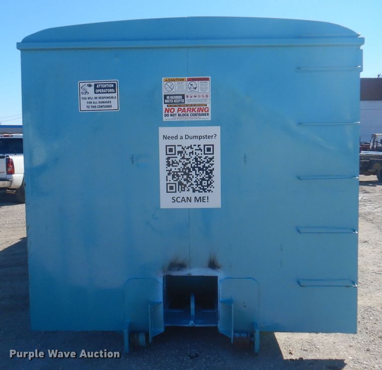image for item DJ3813 Roll-off dumpster