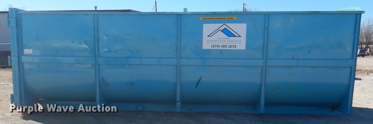 image for item DJ3813 Roll-off dumpster