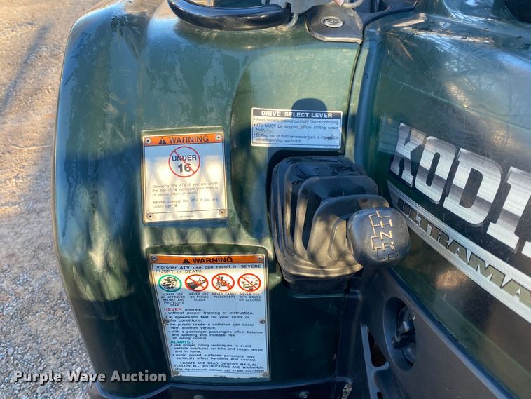 image for item DL6919 2000 Yamaha YFM400  ATV