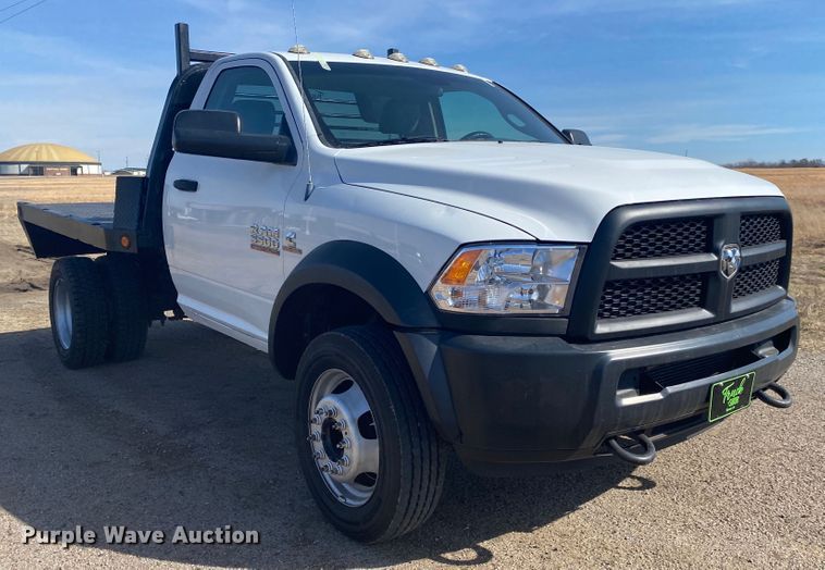 image for item DL6923 2013 Dodge Ram 5500  flatbed truck