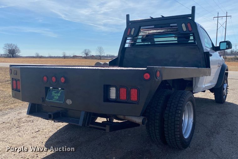 image for item DL6923 2013 Dodge Ram 5500  flatbed truck