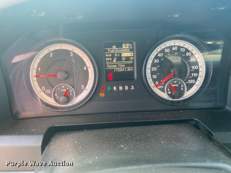 image for item DL6923 2013 Dodge Ram 5500  flatbed truck