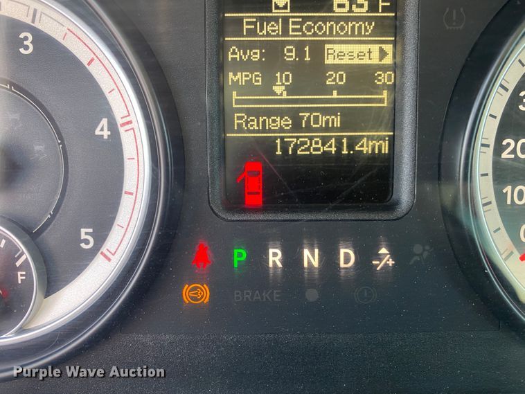 image for item DL6923 2013 Dodge Ram 5500  flatbed truck