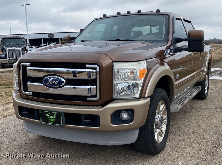 image for item DL6929 2011 Ford F250 Super Duty Lariat King Ranch  Crew Cab pickup truck