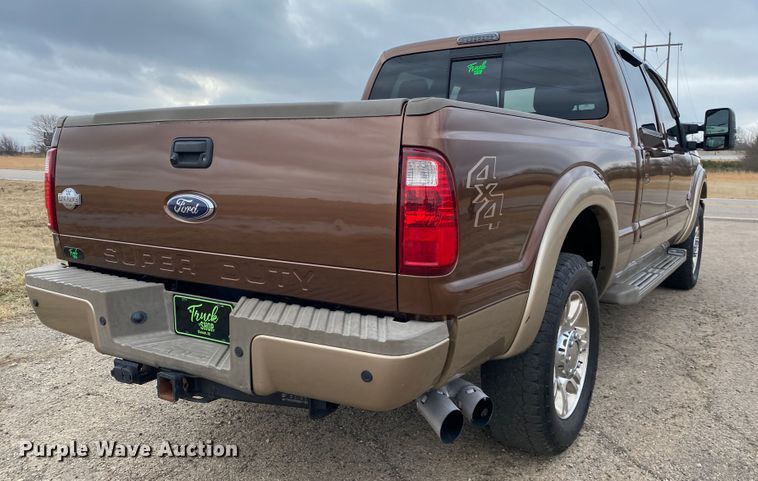 image for item DL6929 2011 Ford F250 Super Duty Lariat King Ranch  Crew Cab pickup truck