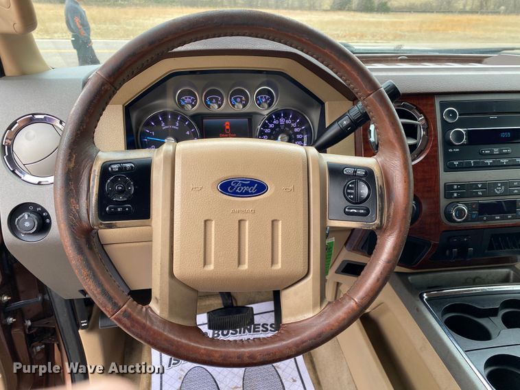 image for item DL6929 2011 Ford F250 Super Duty Lariat King Ranch  Crew Cab pickup truck