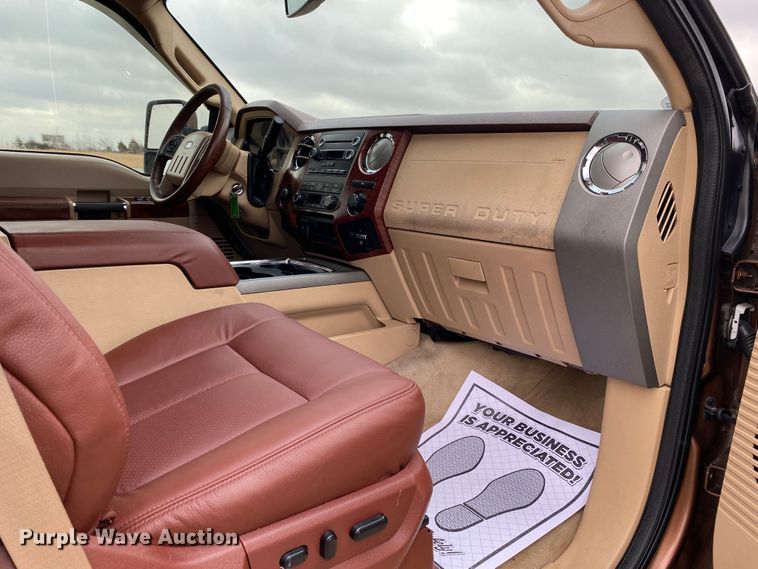 image for item DL6929 2011 Ford F250 Super Duty Lariat King Ranch  Crew Cab pickup truck