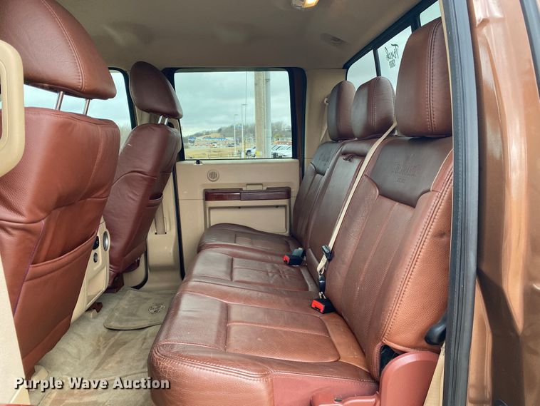 image for item DL6929 2011 Ford F250 Super Duty Lariat King Ranch  Crew Cab pickup truck