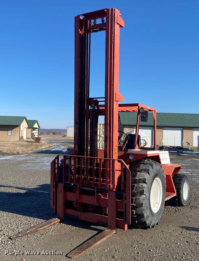 image for item DL6952 1983 Manitou T802TC  forklift