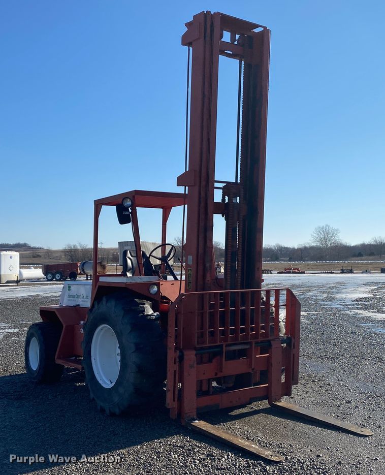image for item DL6952 1983 Manitou T802TC  forklift