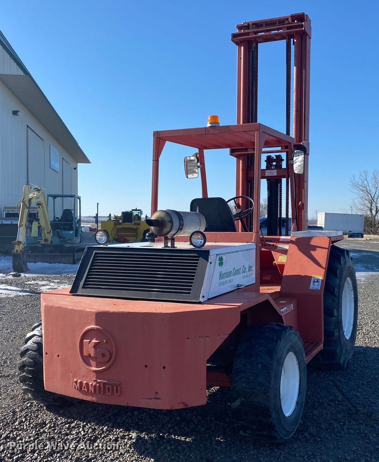 image for item DL6952 1983 Manitou T802TC  forklift