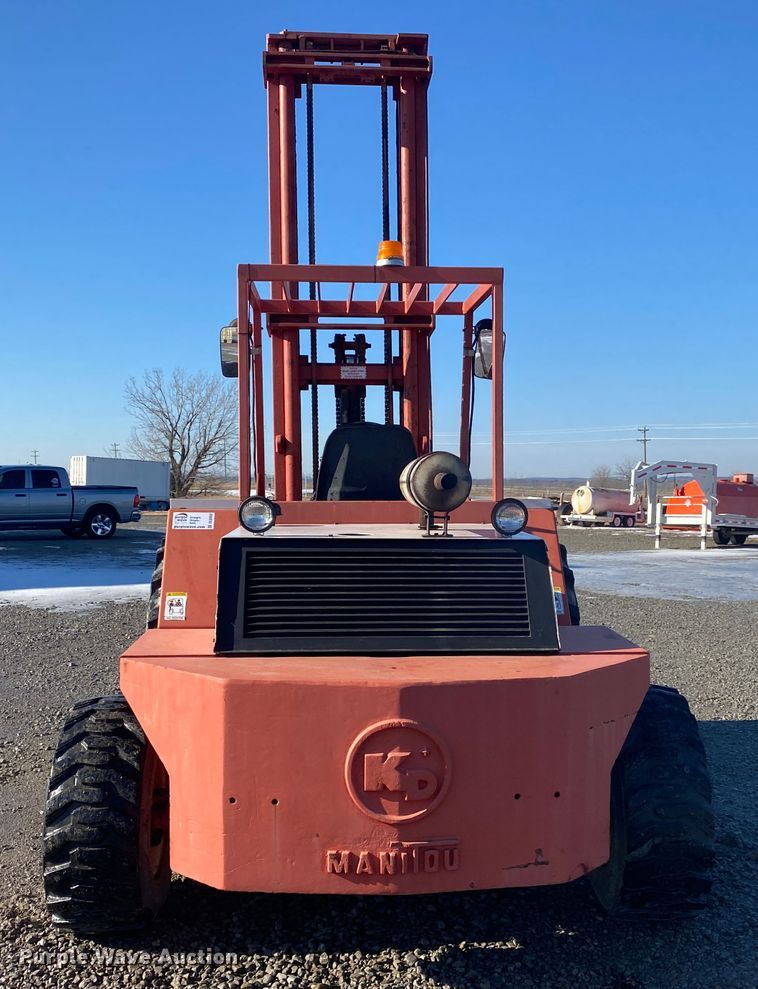 image for item DL6952 1983 Manitou T802TC  forklift