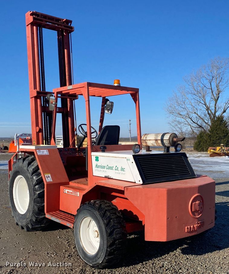 image for item DL6952 1983 Manitou T802TC  forklift