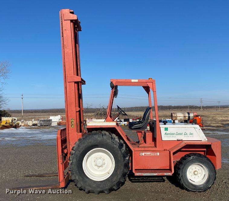 image for item DL6952 1983 Manitou T802TC  forklift