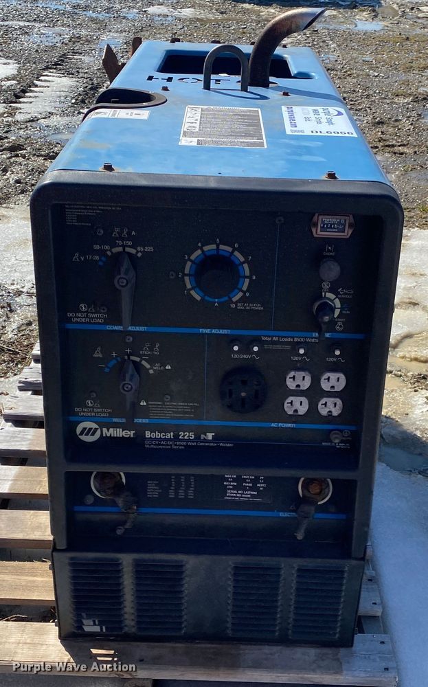 image for item DL6956 Miller Bobcat 225  welder
