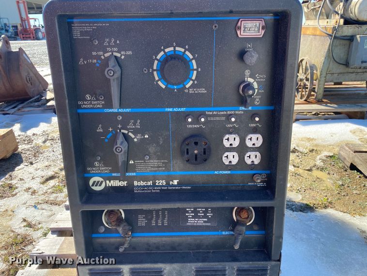 image for item DL6956 Miller Bobcat 225  welder
