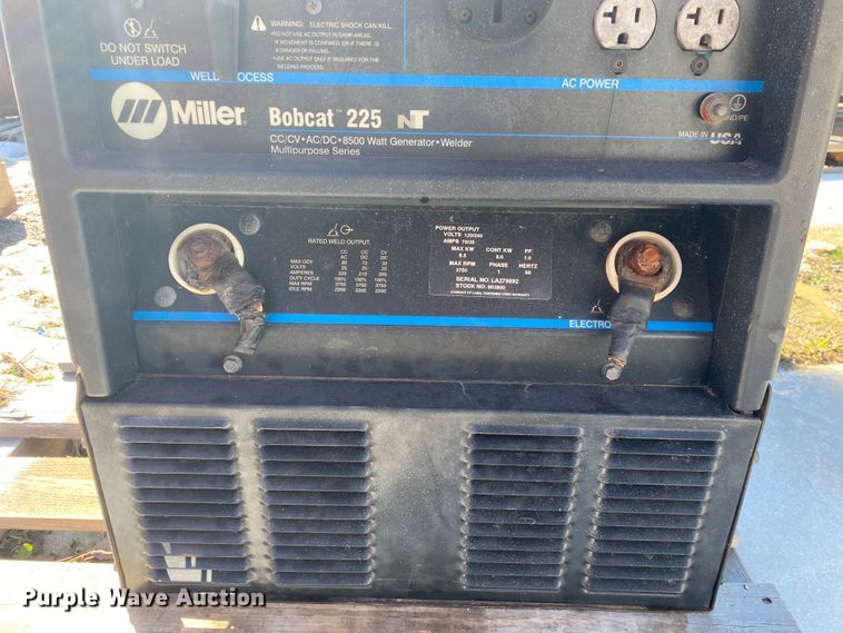 image for item DL6956 Miller Bobcat 225  welder