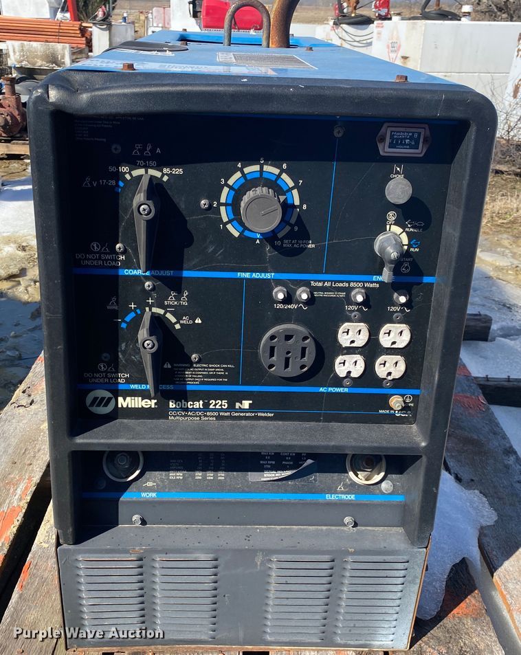 image for item DL6957 Miller Bobcat 225  welder