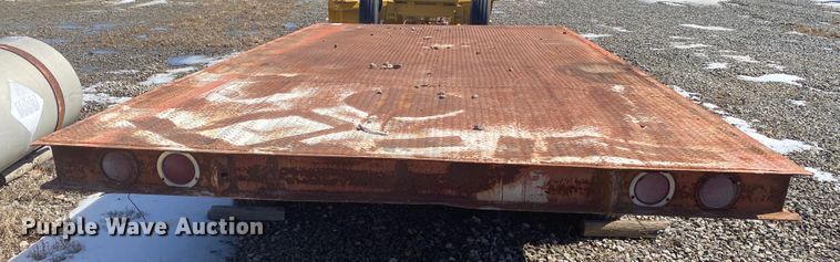 image for item DL6973 Shop built tilt deck utility trailer