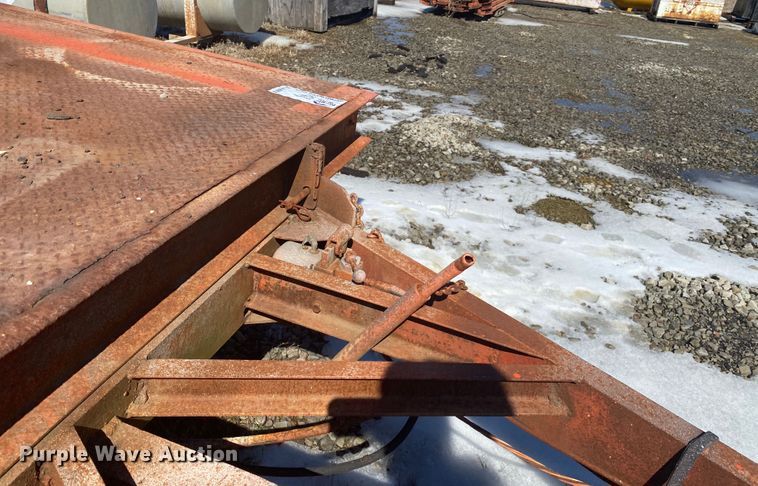 image for item DL6973 Shop built tilt deck utility trailer