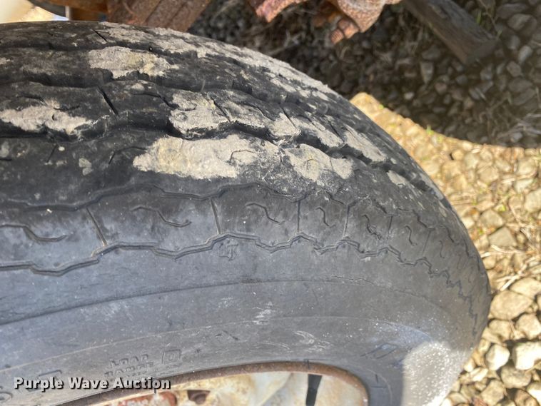 image for item DL6973 Shop built tilt deck utility trailer