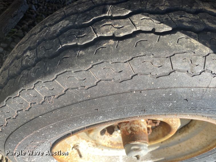 image for item DL6973 Shop built tilt deck utility trailer