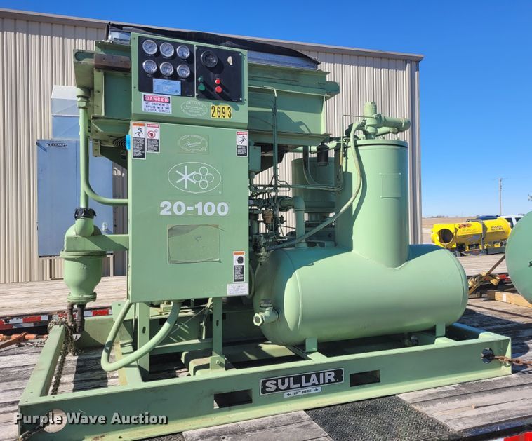 image for item DM1030 Sullair 20-100  air compressor