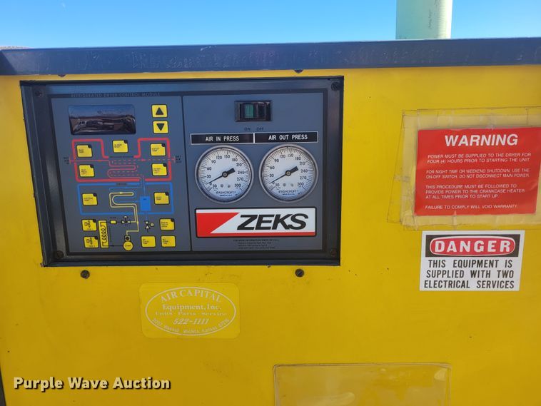 image for item DM1030 Sullair 20-100  air compressor