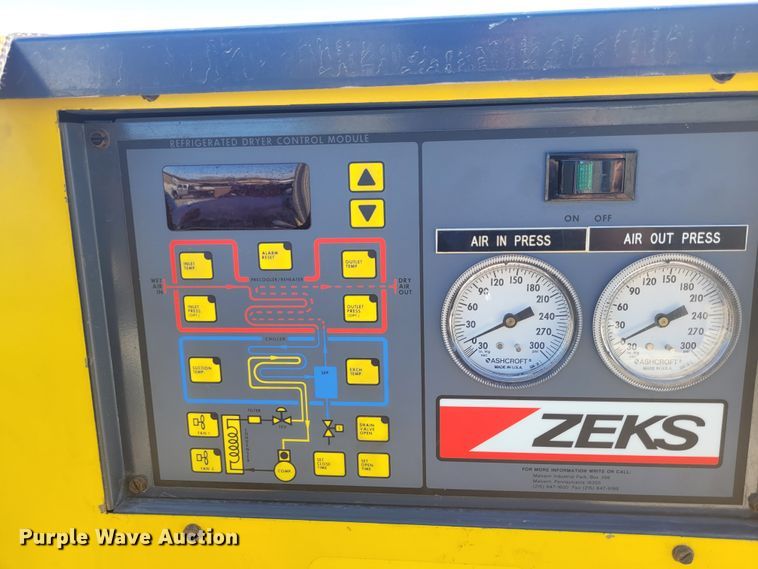 image for item DM1030 Sullair 20-100  air compressor