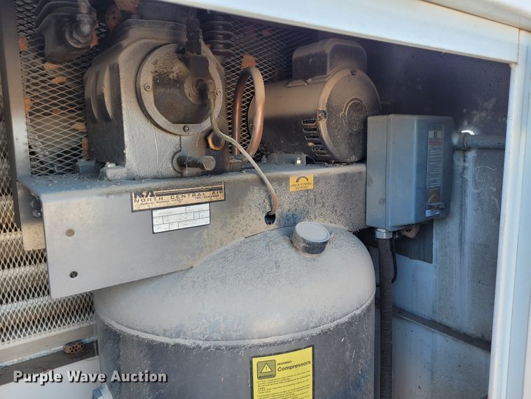 image for item DM1033 (2) Industrial Gold C1521E80V air compressors