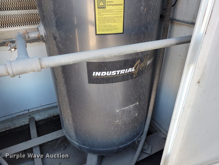 image for item DM1033 (2) Industrial Gold C1521E80V air compressors