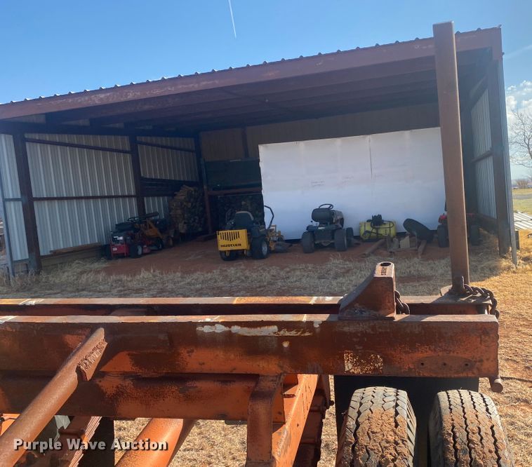 image for item DM8292 1947 Jobbs  pole trailer