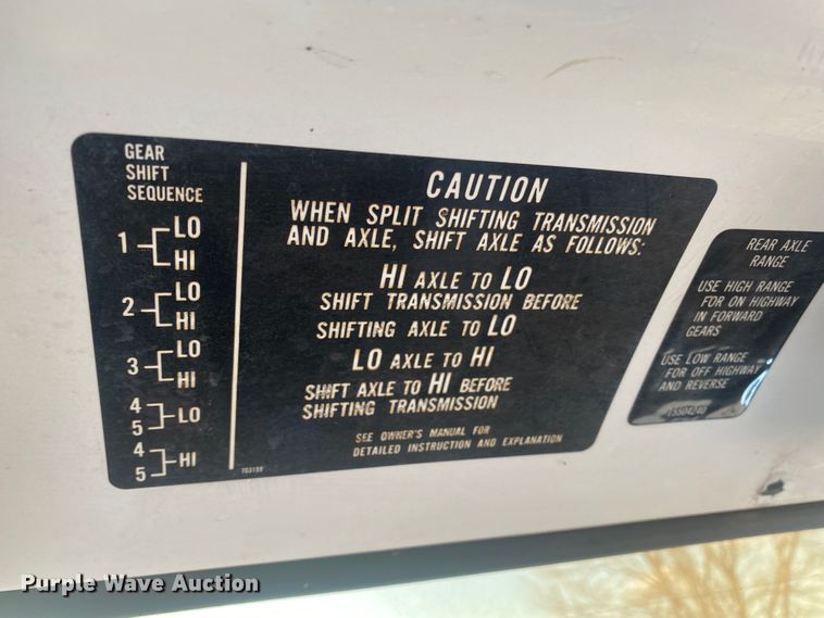 image for item DM8293 1988 GMC C6000  digger derrick truck