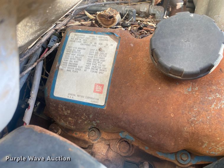 image for item DM8293 1988 GMC C6000  digger derrick truck