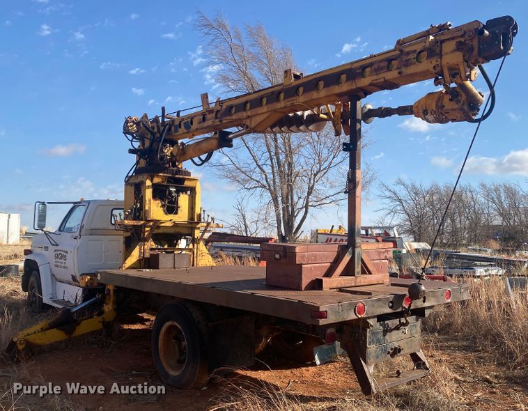 image for item DM8294 1975 GMC 6500  digger derrick truck