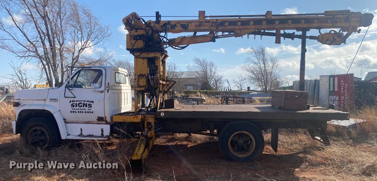 image for item DM8294 1975 GMC 6500  digger derrick truck