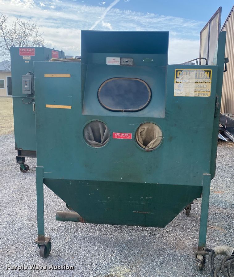 image for item DM8295 VacuBlast MK11P media blast cabinet