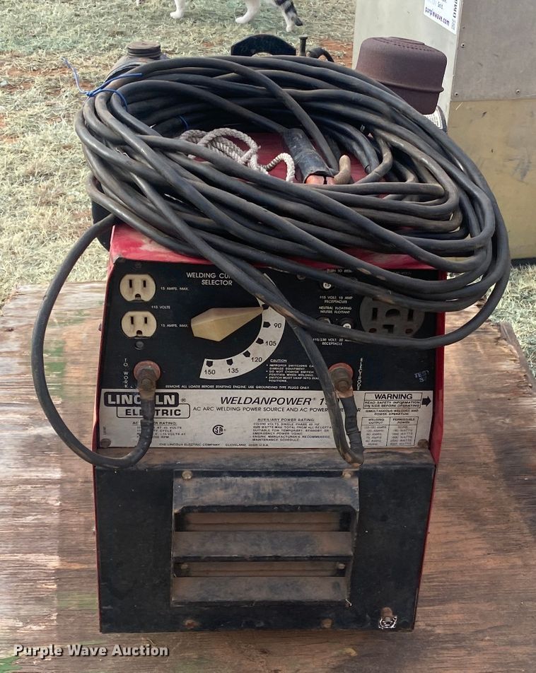 image for item DM8296 Lincoln Electric  AC-150/4.5AS welder/generator