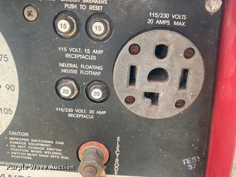 image for item DM8296 Lincoln Electric  AC-150/4.5AS welder/generator