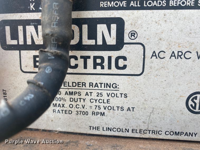 image for item DM8296 Lincoln Electric  AC-150/4.5AS welder/generator