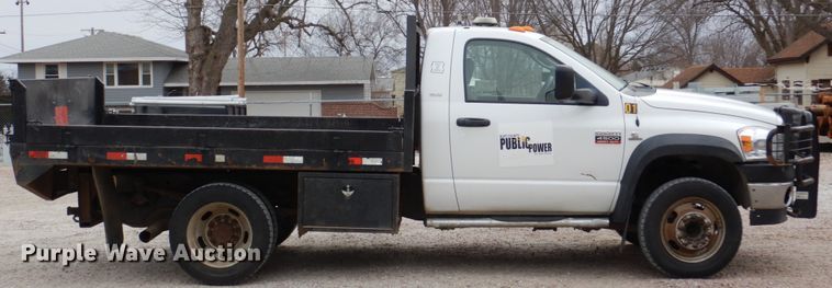 image for item DN7256 2009 Dodge Ram 4500  dump flatbed truck