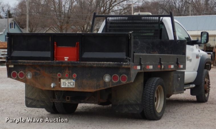 image for item DN7256 2009 Dodge Ram 4500  dump flatbed truck