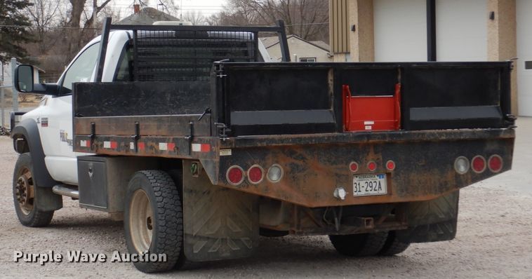 image for item DN7256 2009 Dodge Ram 4500  dump flatbed truck