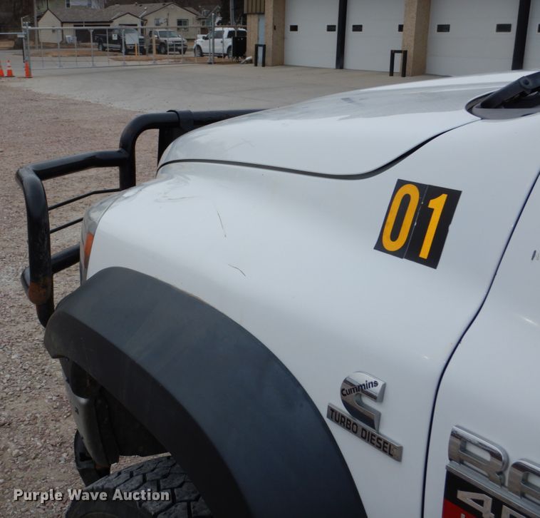 image for item DN7256 2009 Dodge Ram 4500  dump flatbed truck