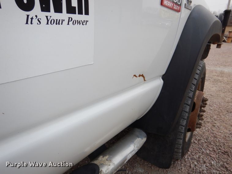 image for item DN7256 2009 Dodge Ram 4500  dump flatbed truck