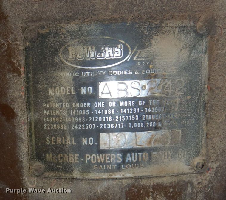 image for item DN7264 1984 Ford F600  bucket truck