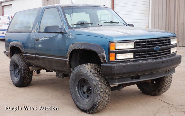 image for item DR1112 1992 Chevrolet K1500 Blazer  SUV