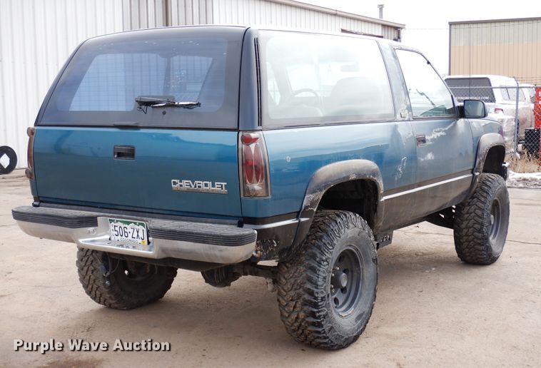 image for item DR1112 1992 Chevrolet K1500 Blazer  SUV