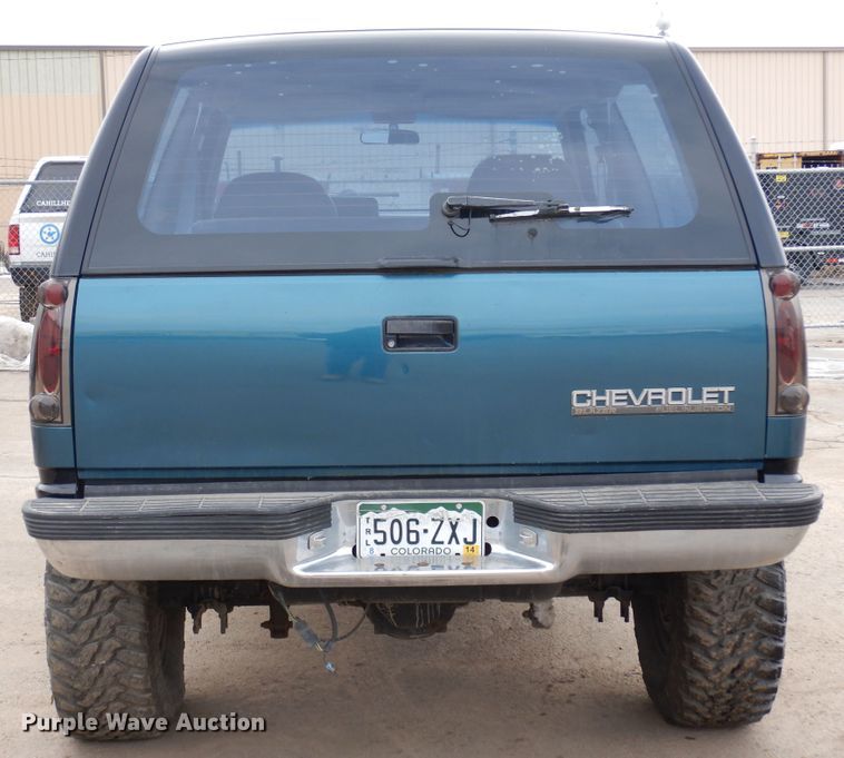 image for item DR1112 1992 Chevrolet K1500 Blazer  SUV